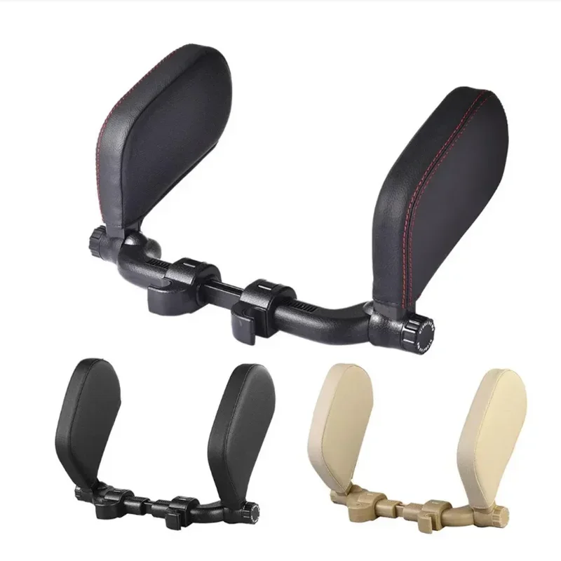 Car Seat Headrest Travel Rest Neck Pillow Support Solution Auto Seat Head Cushion Car Pillow