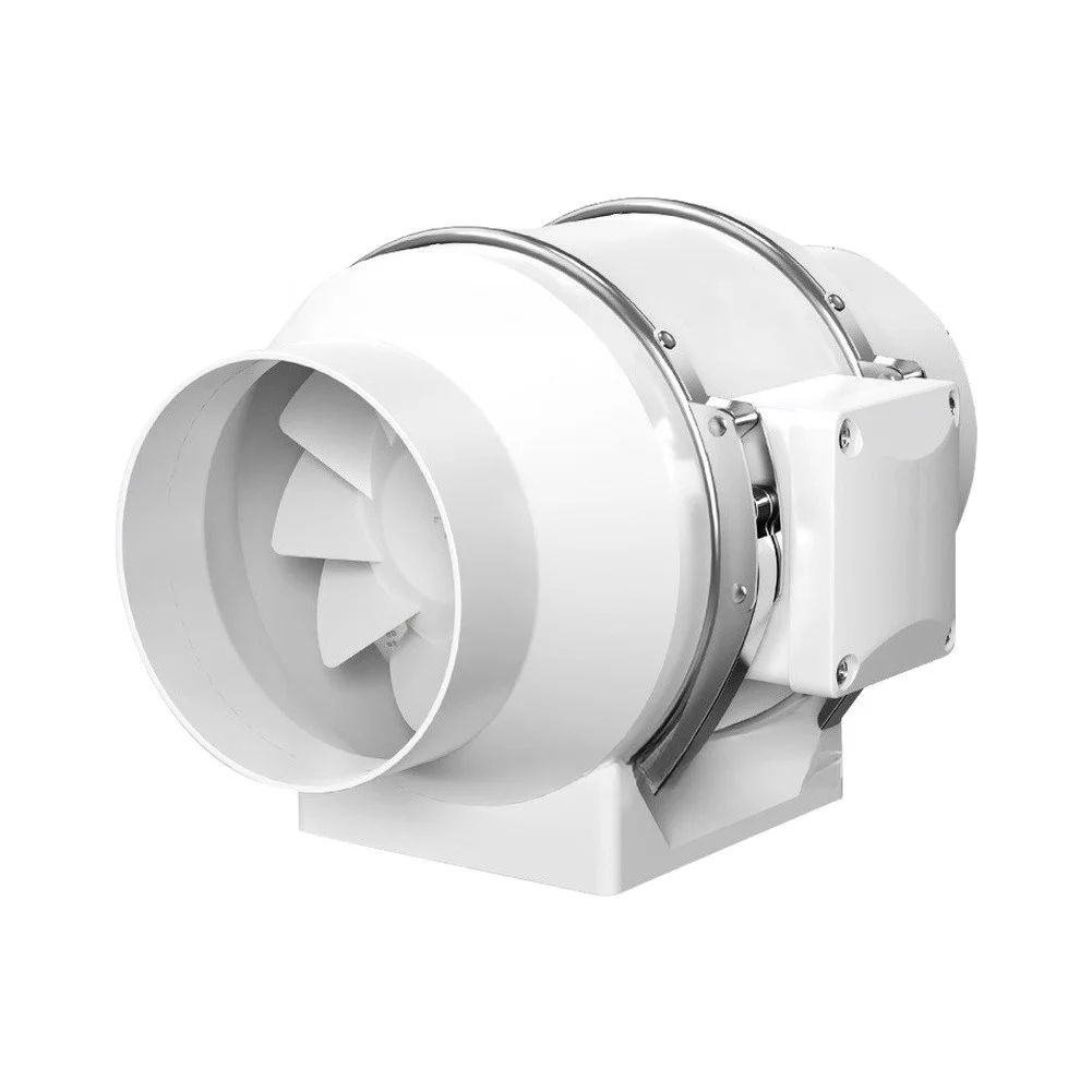 PVC For Exhaust Fan Duct 3 Inch for Kitchen and Bathroom Use Dual Switch Adjustable Airflow Ventilation System