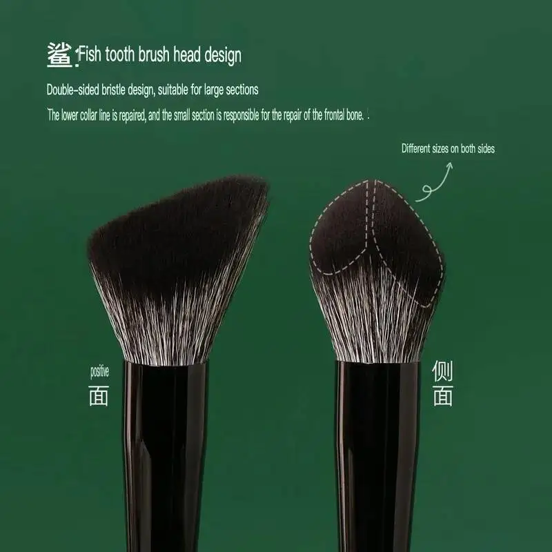 Upgraded Phantom M04 Shark Tooth Contouring Brush The Anti-Aging Modern Era Is Soft And Smooth, Suitable For Beginners