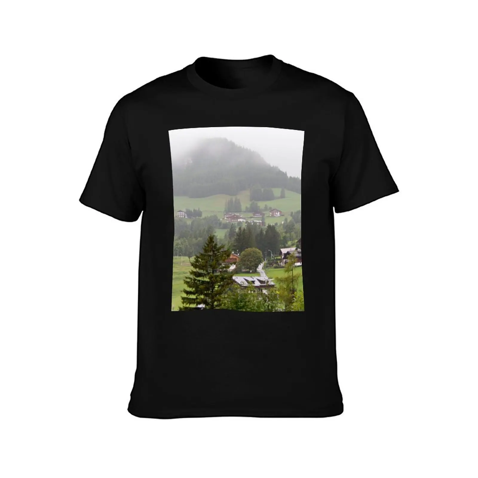 Scattered Hamlet - Cortina D'Ampezzo - Italian Alps T-Shirt t shirts for man cotton soft T-Shirt