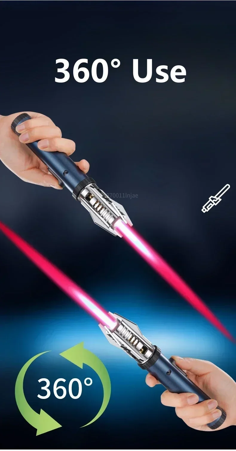 Powerful Red Laser Pointer High Brightness Long Range Visible Beam Aluminum Alloy Portable Outdoor Laser Pen Replaceable Battery