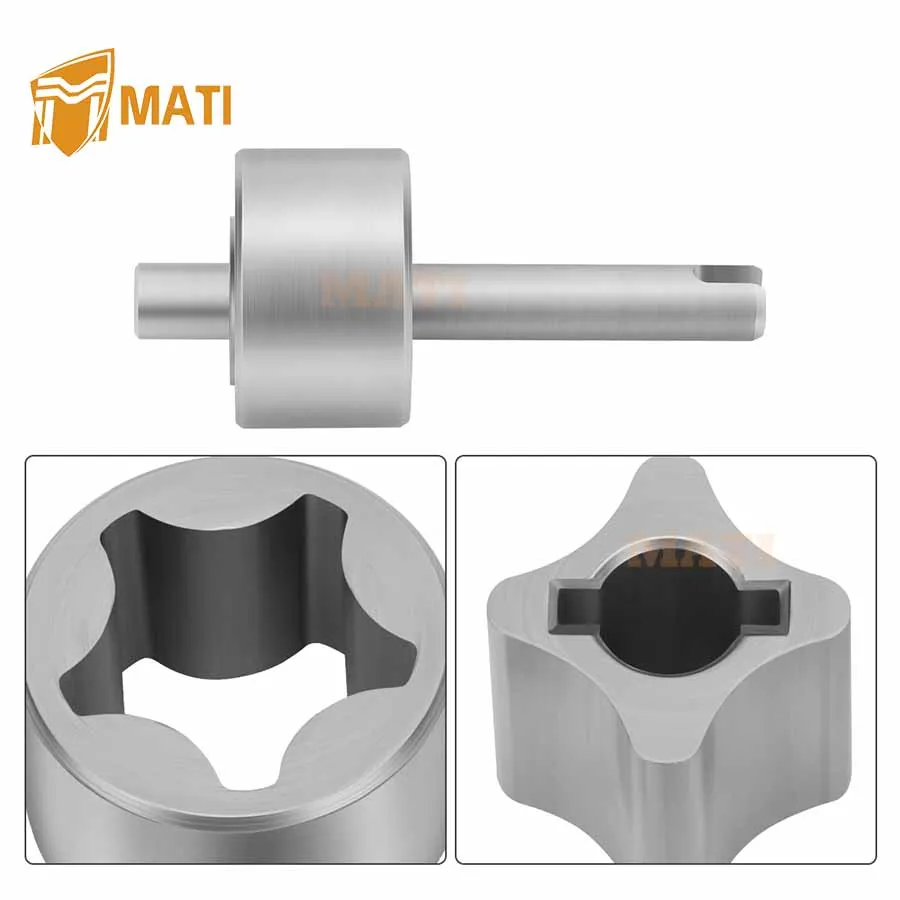 M MATI Oil Pump Scavenge Rotor Shaft Kit for Kawasaki KFX450R 2008-2014 KX450F 2007-2015 KLX450R 2008-2019 13107-0134 16154-0069