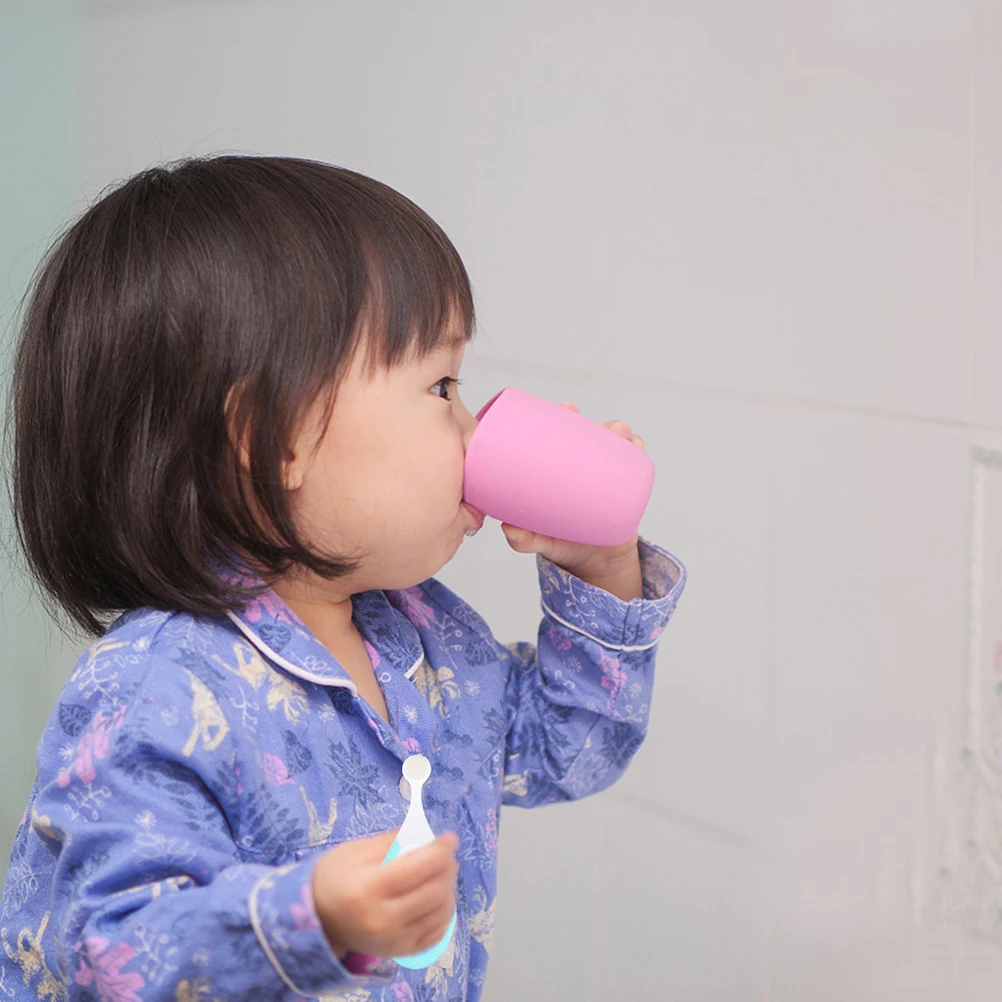 

4pcs Baby Training Toothbrushes Premium Bristles Oral Care Tool Infant Toddler Teeth Cleaning Newborn Toothbrush Lightweight