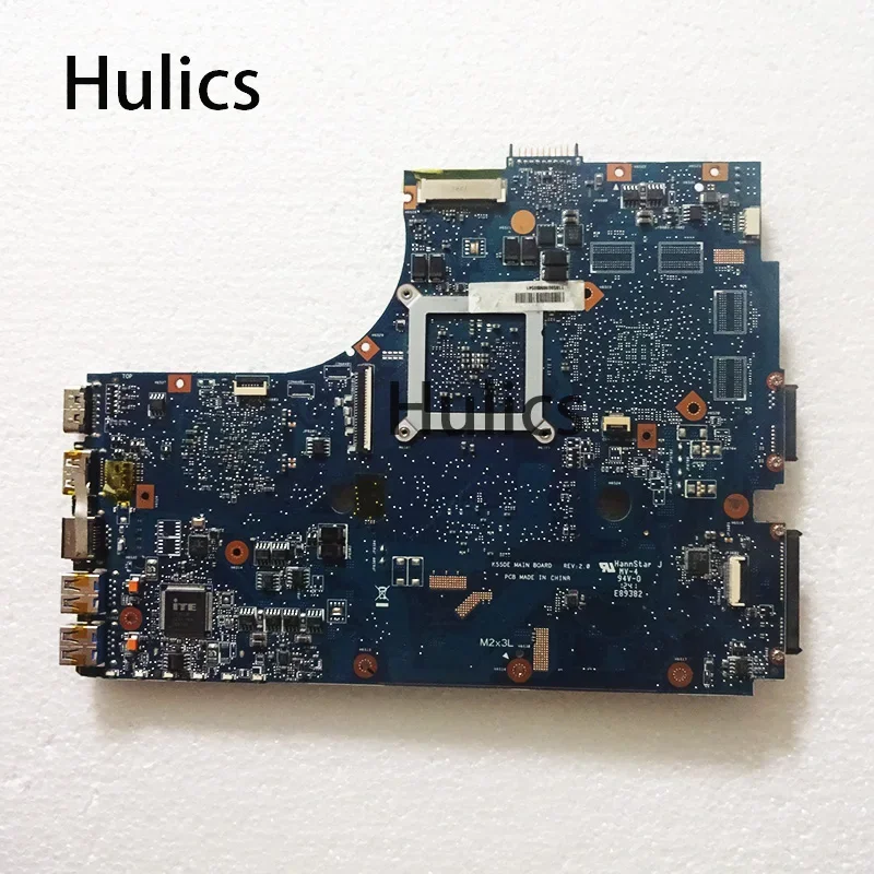 Hulics Used MB 60-NAMMB1000-C01 For ASUS K55N K55DE Laptop Motherboard Integrated DDR3 Mainboard