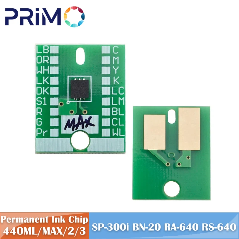 

440ML MAX MAX2 MAX3 Ink Cartridge Permanent Chip for Roland BN-20 RA-640 RS-640 VS-640 SP-300i SP-540V VP-300i VP-540 VP-500i