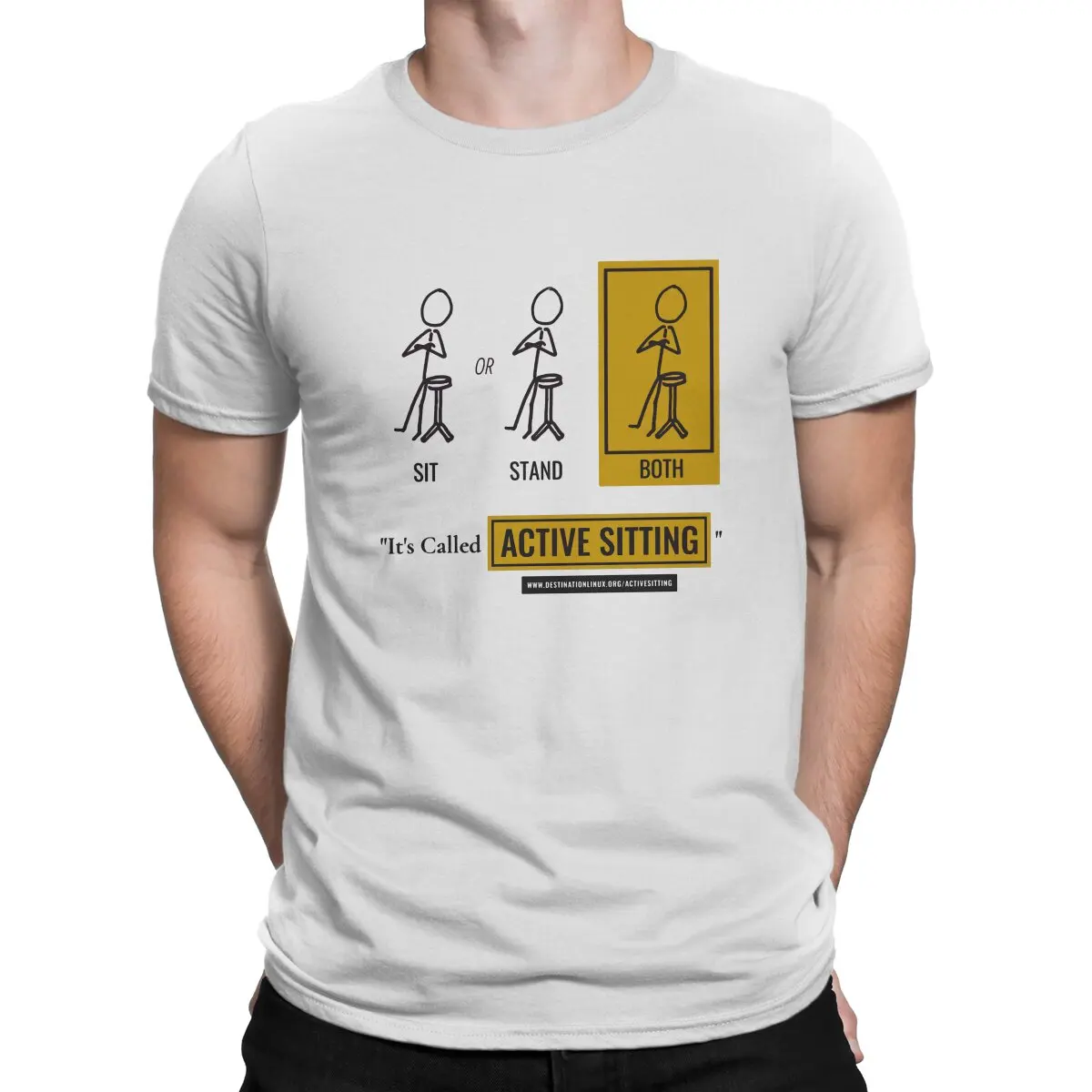 It's Called Active Sitting Kali Linux Root Programmer Programming Computer Code Gothic Crewneck T Shirt Polyester Clothing