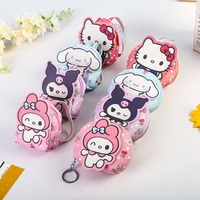 Hello Kitty New Cute Kawaii Zero Wallet Desktop Coin Data Cable Organizing and Storing Student Girl Gifts Wholesale