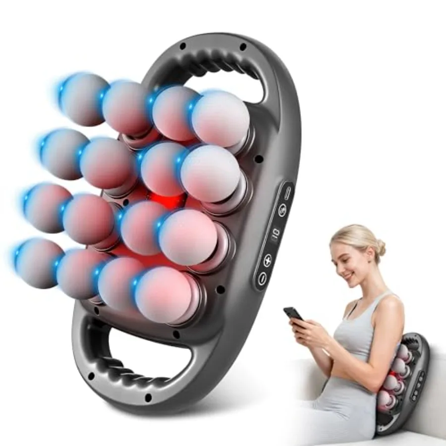 16-Head Massage Gun…