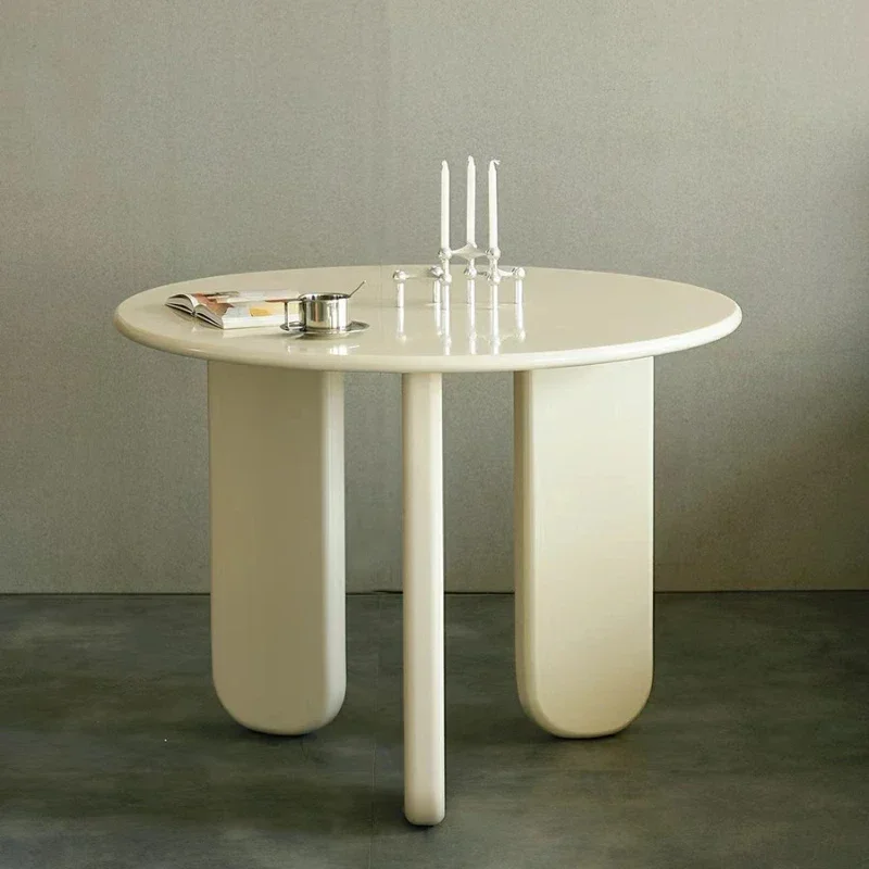 Decorative Tables Living Room Restaurants Kitchen Dining Table Modern Coffee Work Round Complete People Muebles