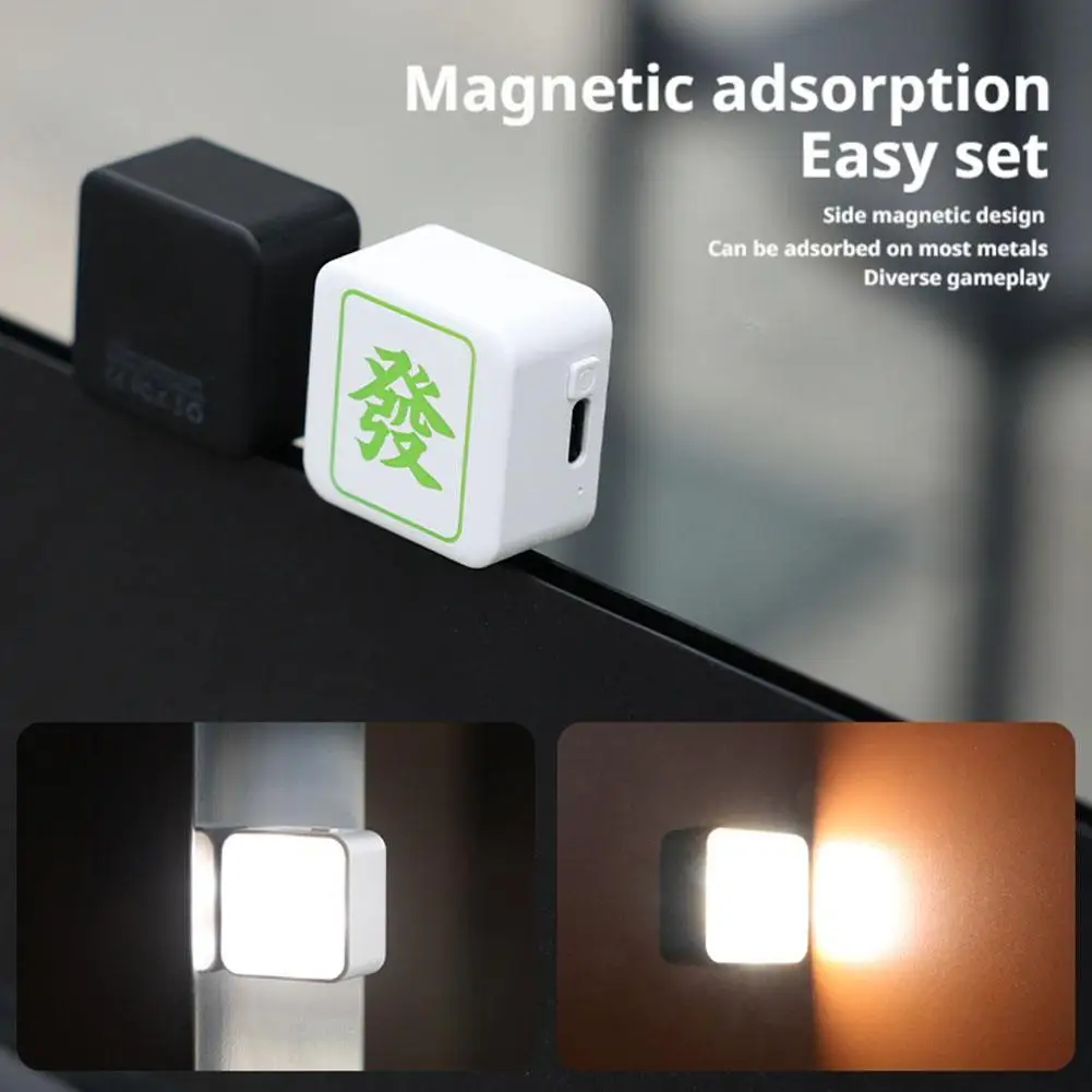 Magnetic Photography Fill Light for dji OSMO Pocket 3/ Action 5 Pro Vlogging Light Mini LED Action Camera Video Light G2T9