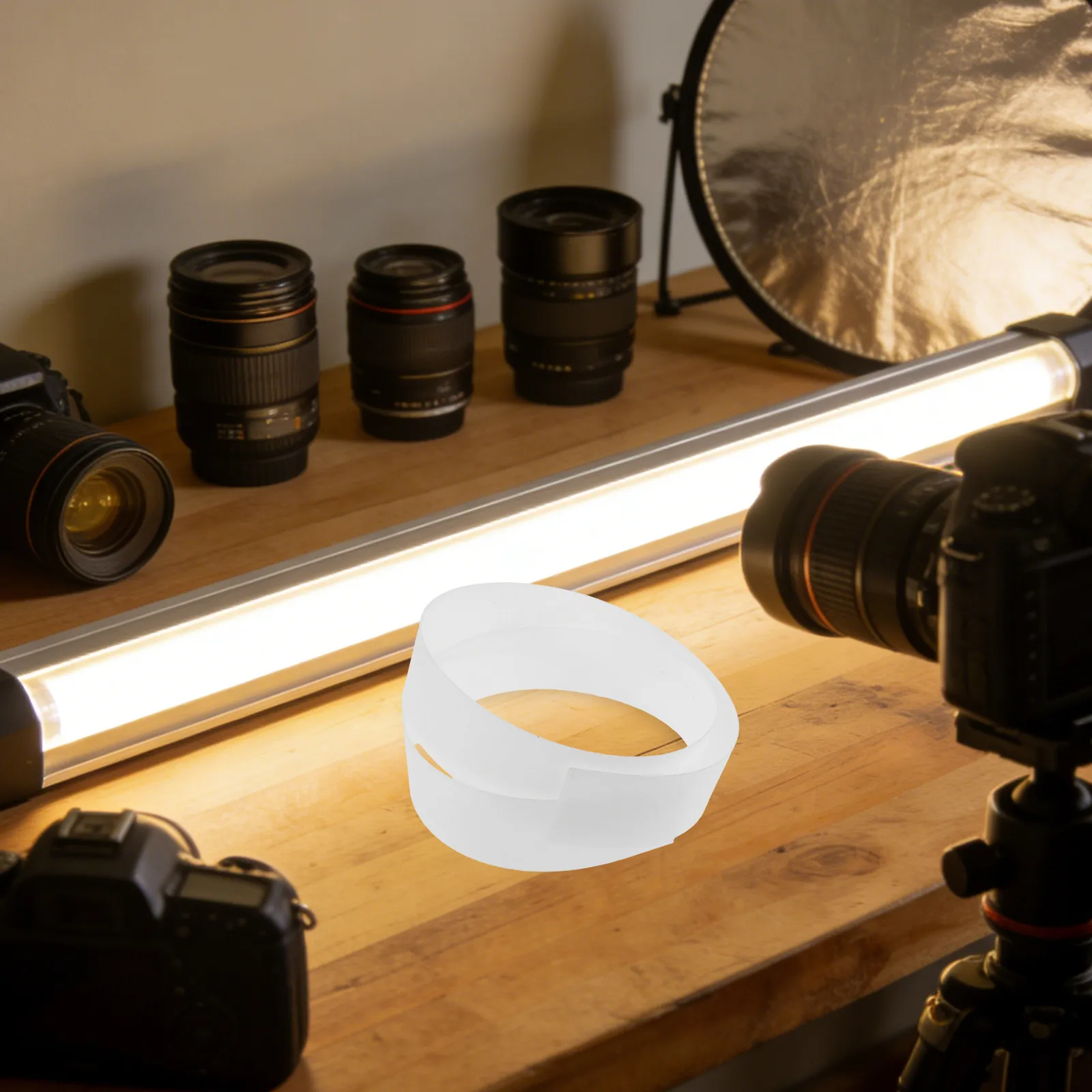 LED Strip Light Diffuser Sheet 0.8mm Thickness 122x6cm Flexible Optical Diffuser Film Panel Backlight Cover for LED Light Panels