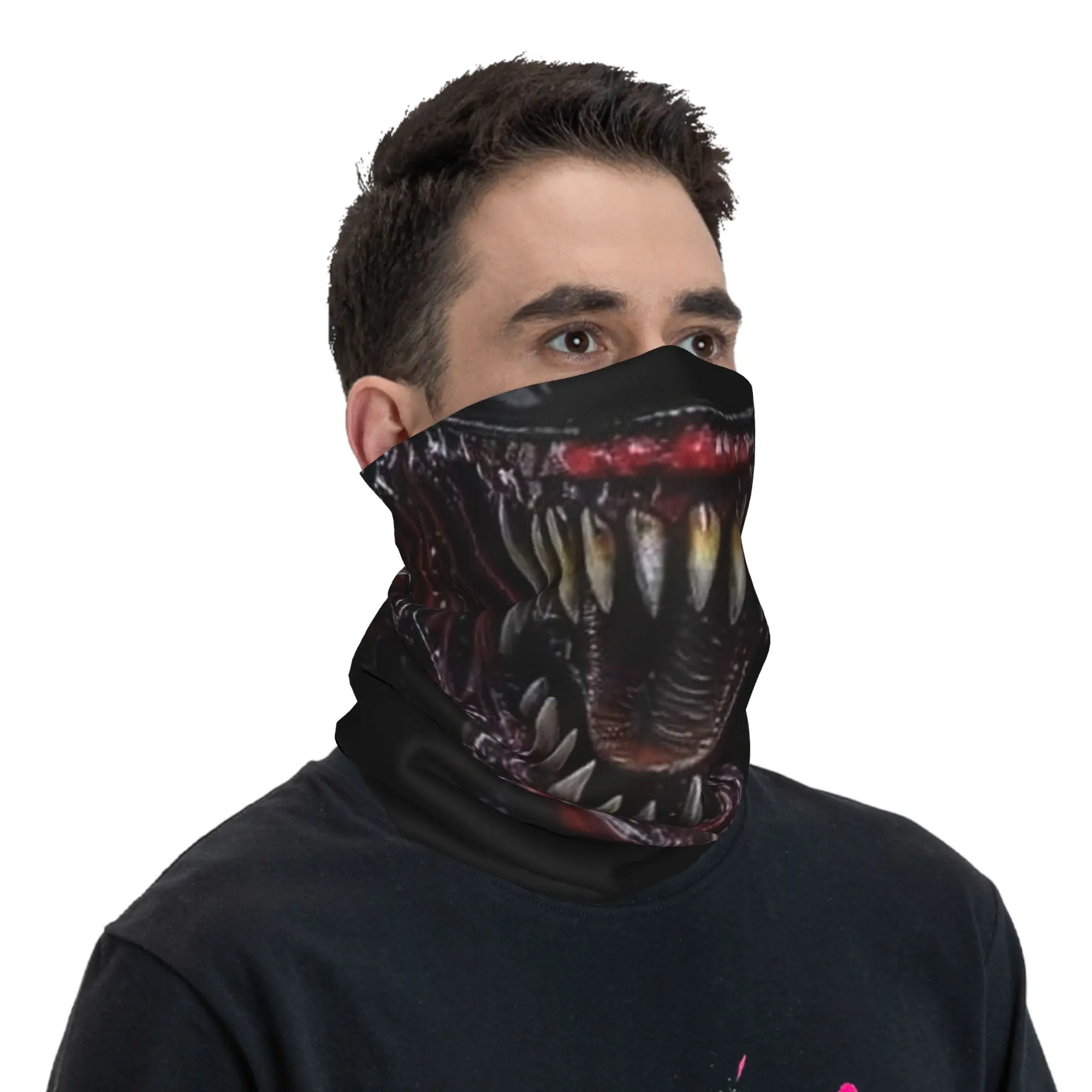 predador-sorriso-horror-xenomorph-alienigena-monstro-bandana-pescoco-gaiter-impresso-mascara-cachecol-balaclava-ciclismo-para-homens-mulheres-adulto