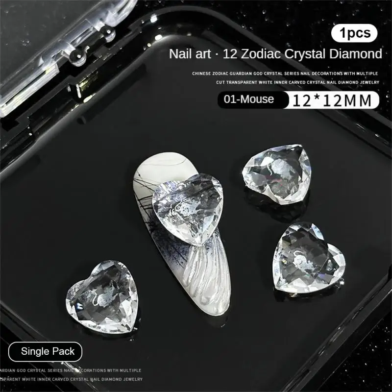 Festival-Design-Nagelzubehör, einfacher und modischer Kristallbohrer, praktisch und praktisch, angenehm zu tragender Nagelbohrer