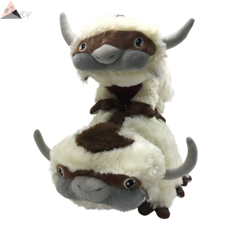 

Плюшевая игрушка Аватар Аппа, мягкая кукла с летающим бизуном из Аватар TLA, мягкий мягкий коллекционный подарок