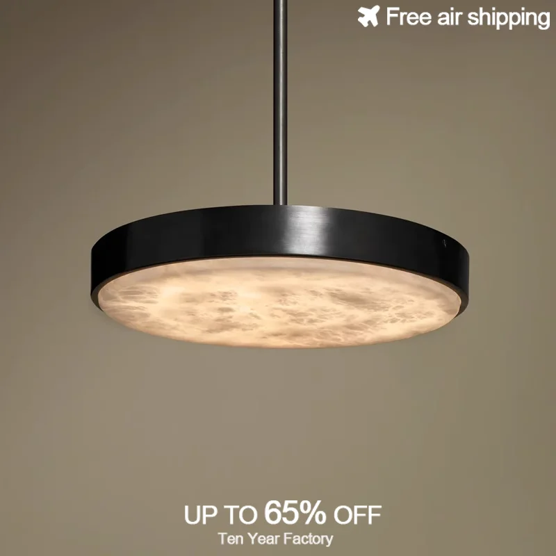 الحديثة الفاخرة الذهب الأسود جولة الرخام الثريا غرفة الطعام المنزل سقف داخلي معلق ضوء الزخرفية مع لهجات كريستال #2