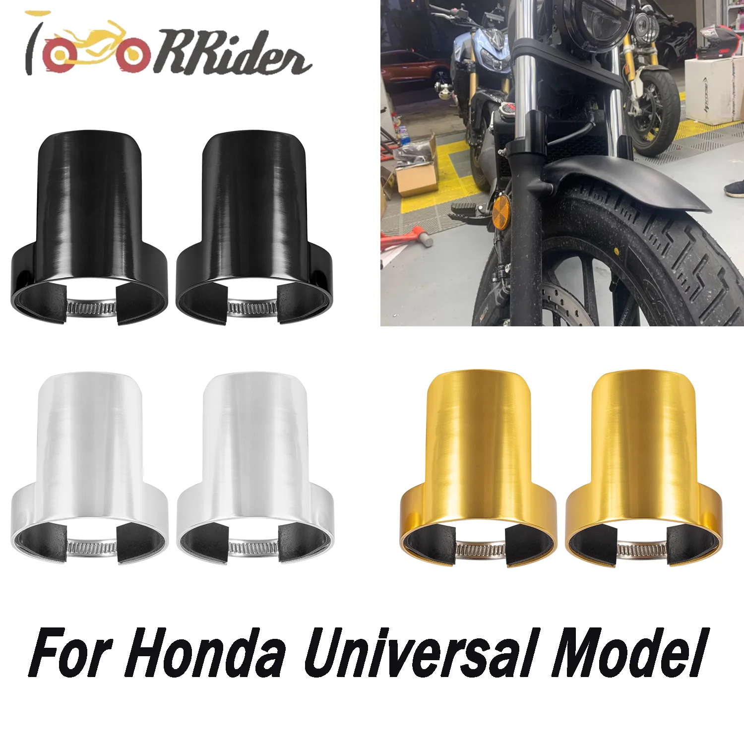 For Honda Universal CB1100 CB 500F CB500 F NC750 CTX750 FORZA 350 Front Fork Guard Shock Absorbing Protective Shell Dust Cover