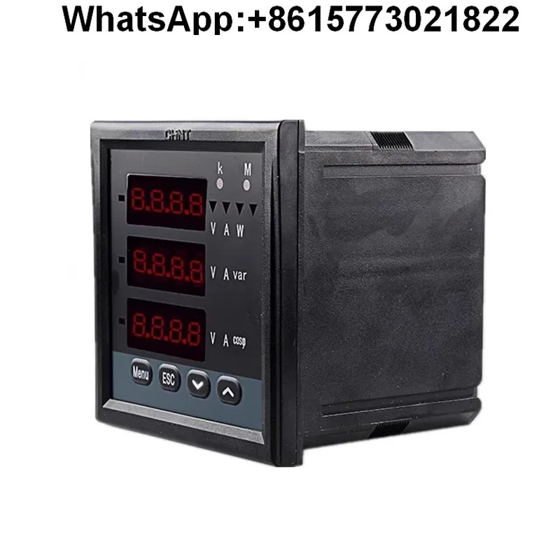 

Chint multi-function watt-hour meter PD666-2S4 3S4 6S4 8S4 380V5A digital multi-function meter