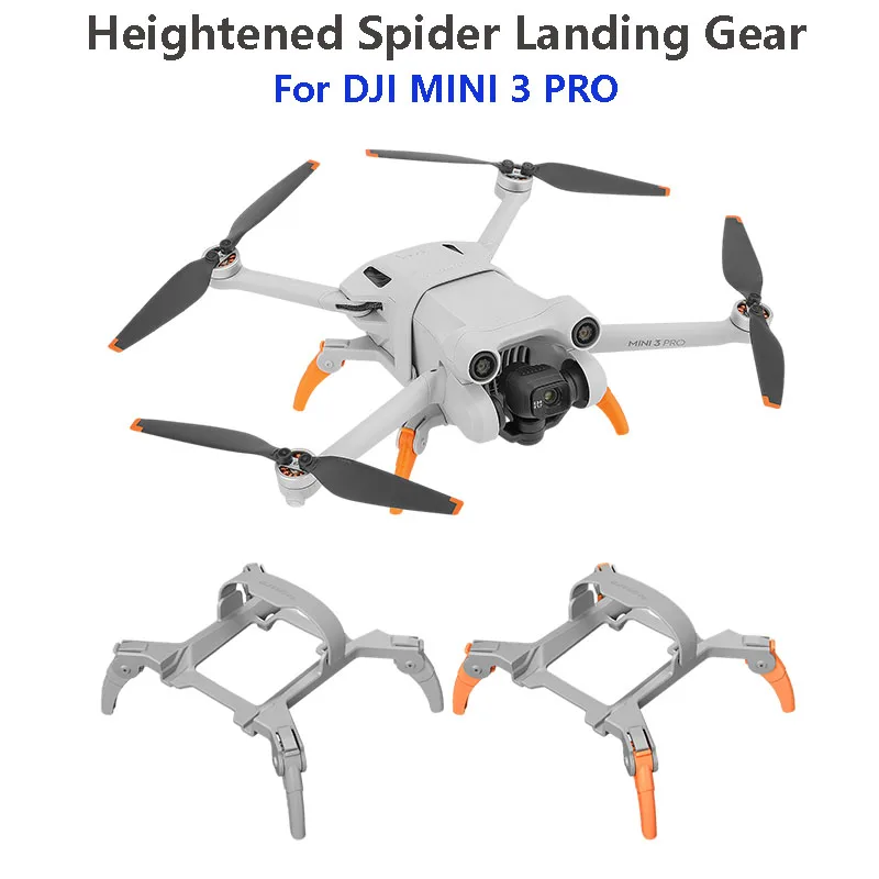 Foldable Spider Landing Gear For DJI Mini 3 Pro Drone Extension Protector Increased Height for DJI Mini 3 Pro Drone Accessories