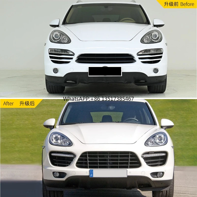 For Porsche 2011-14 Cayenne Turbo Style Front Bumper Body Kit High Quality