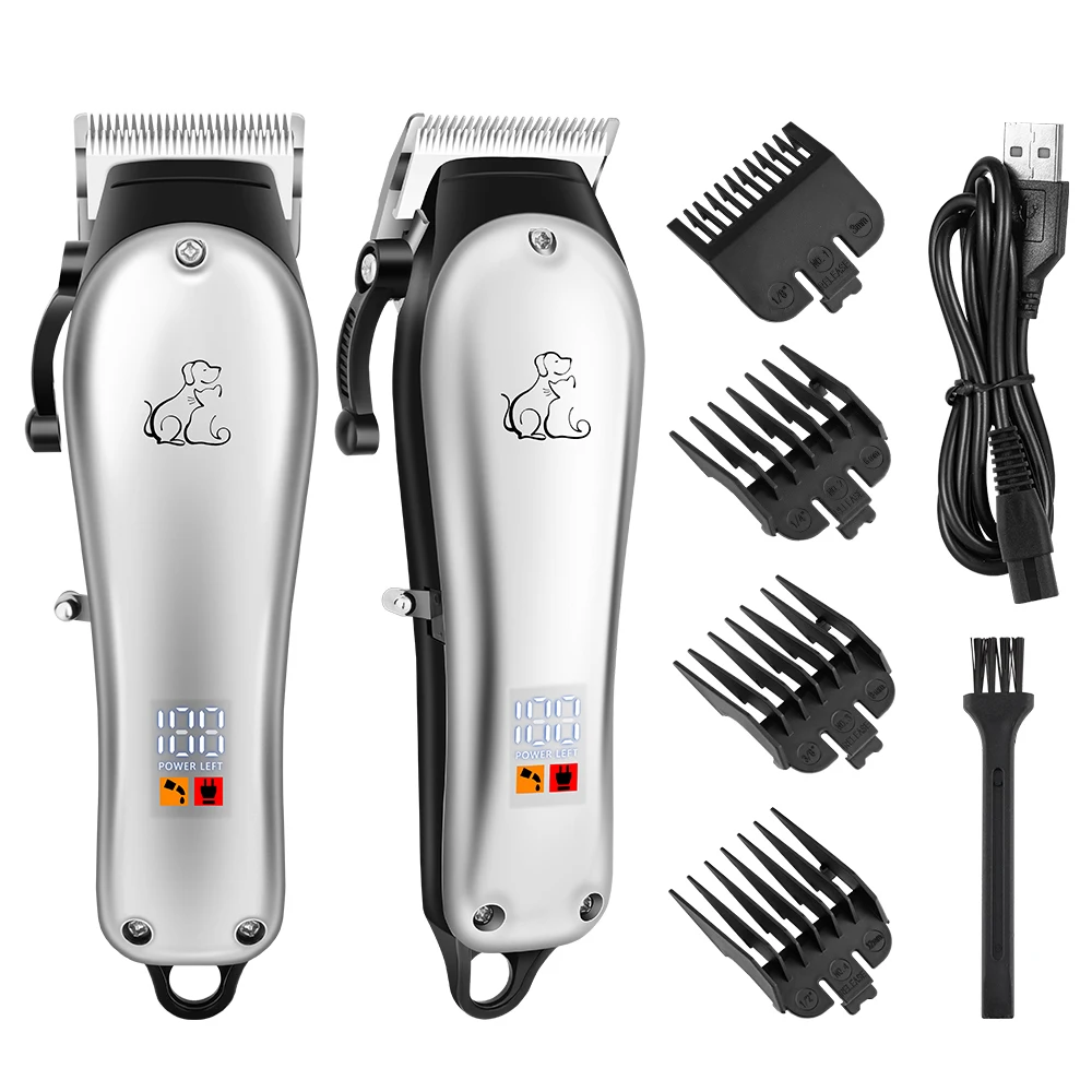 

Машинка для стрижки собак Машинки для стрижки собачьей шерсти Уход за домашними животными/кошками/собаками/кроликами) Триммер для стрижки Набор бритв PetsFader Машинка для бритья домашних животных