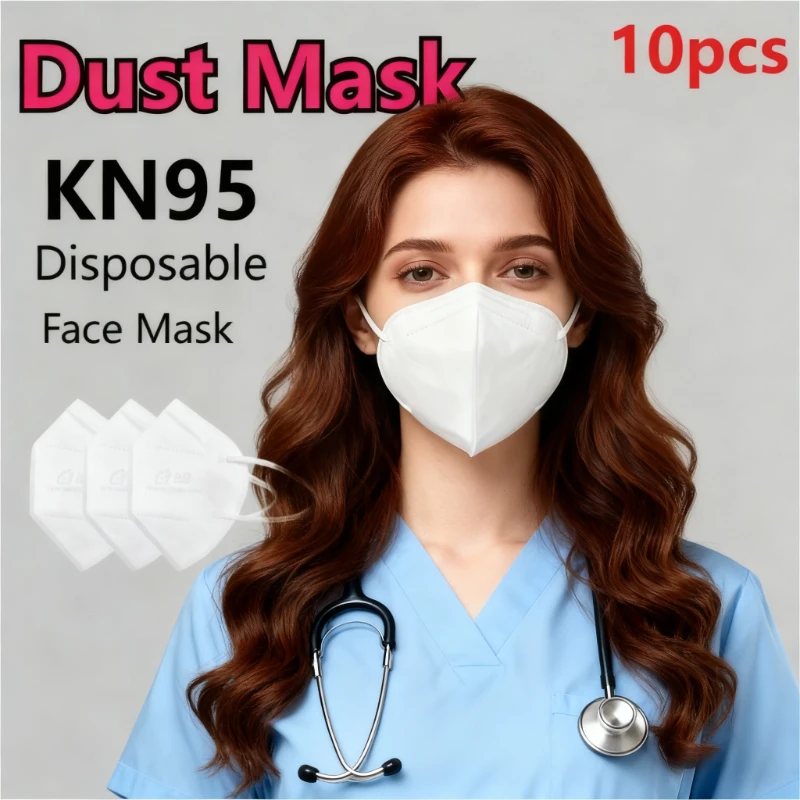 10Pcs Face Masks 5-… - image