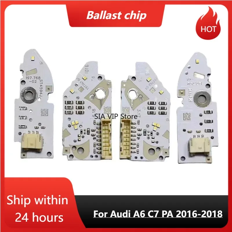 

For Audi A6 C7 PA 2016-2018 Ballast chip Low Profile light source board light microchip car headlights DRL white chip