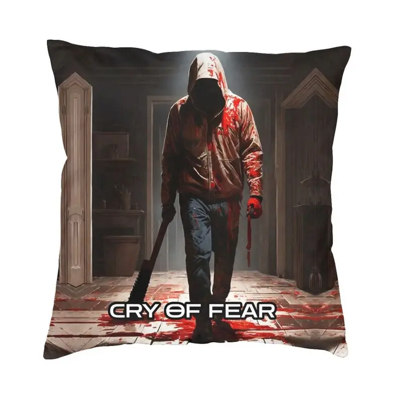 Modern Horror Video Game Cry Of Fear Cushion Cover Soft Pillow Case Decoration Pillowcase