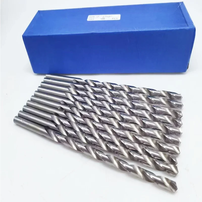 3-20mm Lengthen Drill Bit 350/400/450/500mm Extra-long HSS High Speed Steel Straight Shank Twist Drill Bit for Metal Wood Plasti