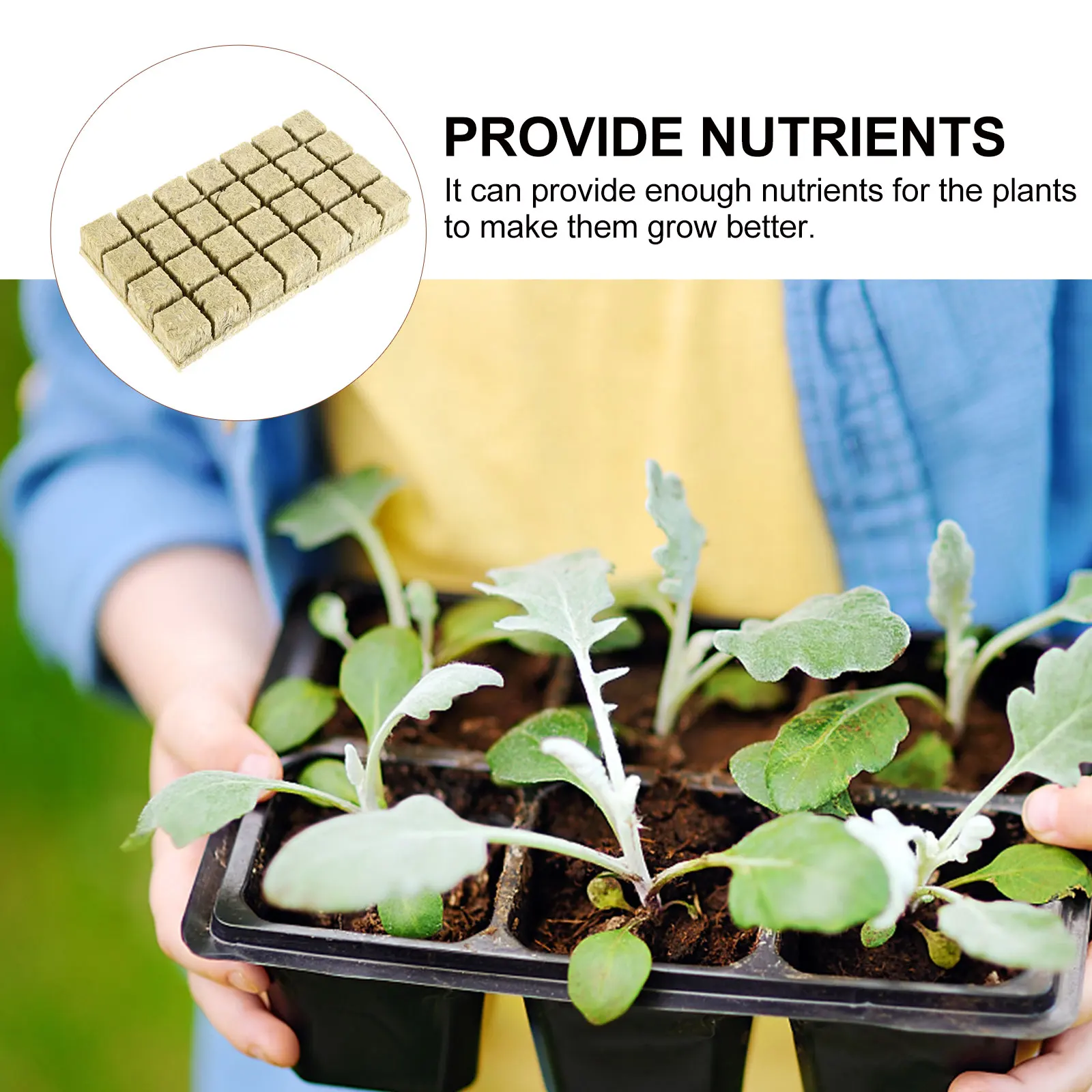 

28pcs seedlings Growing Flower Nutrient Cultivation Soilless Block Nutrient Soil For Balcony Garden Plants Seedlings Soil Block