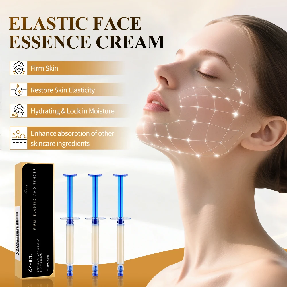 

Polypeptide Collagen Elasticity Essence Cream For Elastic Tender Skin Fast Absorbing Deep Nourishment Improves Dryness Dullness