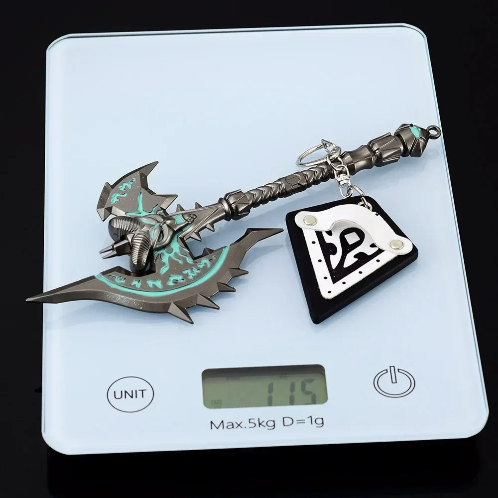 18cm Welt von Warcraft Waffe Frost mourne Metall Peripherie Daelin Proud moore Ninja Schwert Samurai Schwert Desktop-Display Geschenk Spielzeug