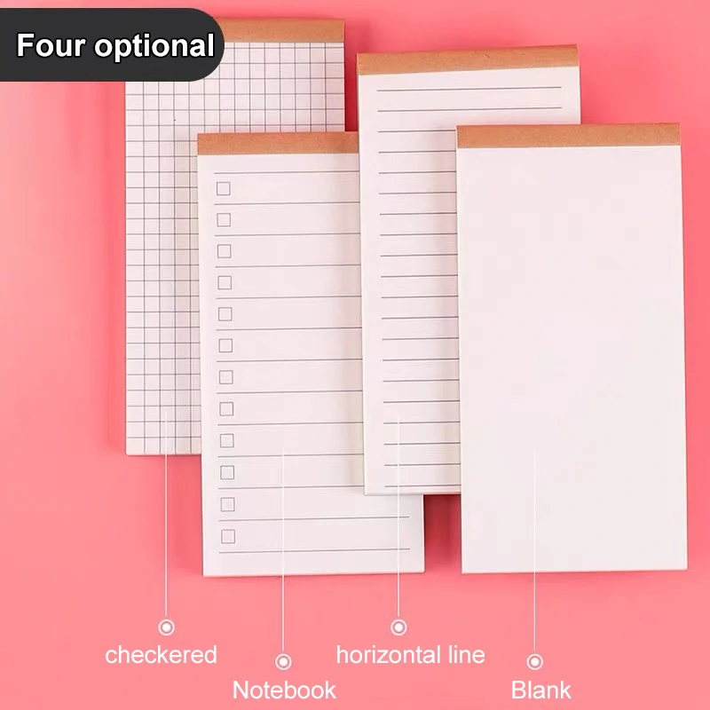 

1pcs Creative Stationery Tearable Practical Notebook Kraft Paper Portable Notebook Small Book Plan Notebook