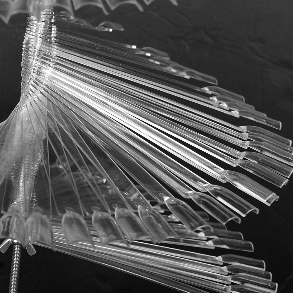 

120 шт., прозрачная подставка для дизайна ногтей, акриловый пластик, нержавеющая сталь, тренировочная веерная доска для маникюра, цветовая диаграмма, спиральная полка