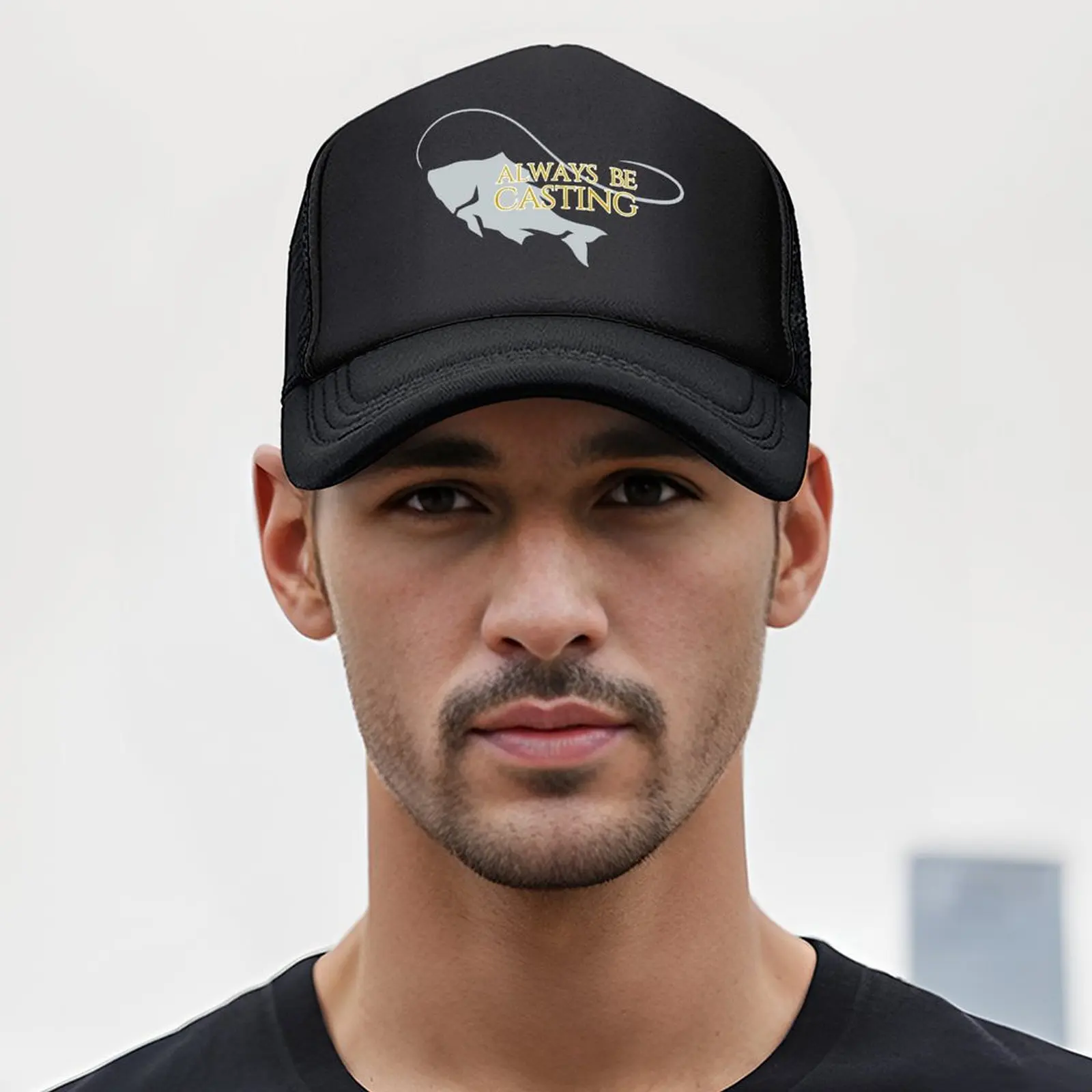 Always Be Casting [FFXIV] قبعة بيسبول قبعة جولف مصممة قبعة صيد قبعات للرجال والنساء والرجال