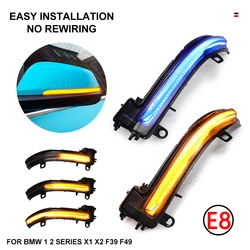 Dynamic Turn Signal Sequential Light For BMW X1 F48 2016-2018 2 Series F45 F46 X2 Flashing LED Side Mirror Indicator Lights