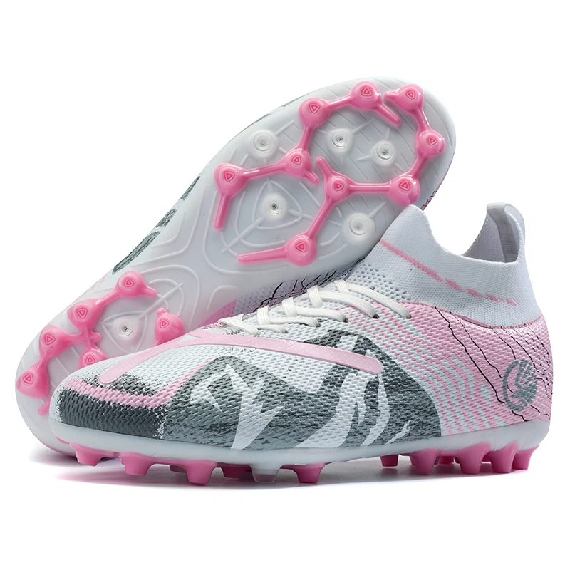 

2026 New Professional Men Football Shoes FG/TF Soccer Cleats Outdoor Training Athletic Sneakers Comfortable Sport Shoes