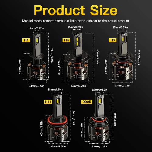 Imagen 2 del producto 2 uds CANbus de alta calidad para Nissan X-TRAIL (T32) 2013-2020 faros LED H9 luces altas H11 luces antiniebla delanteras de vigas bajas Plug & Play