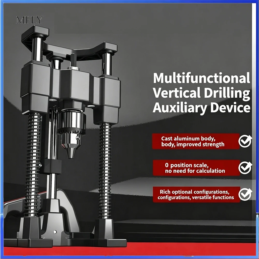 Angled Drilling Tapping Guide with Scale Multi-Function Vertical Drilling For Wood, Aluminum Profile