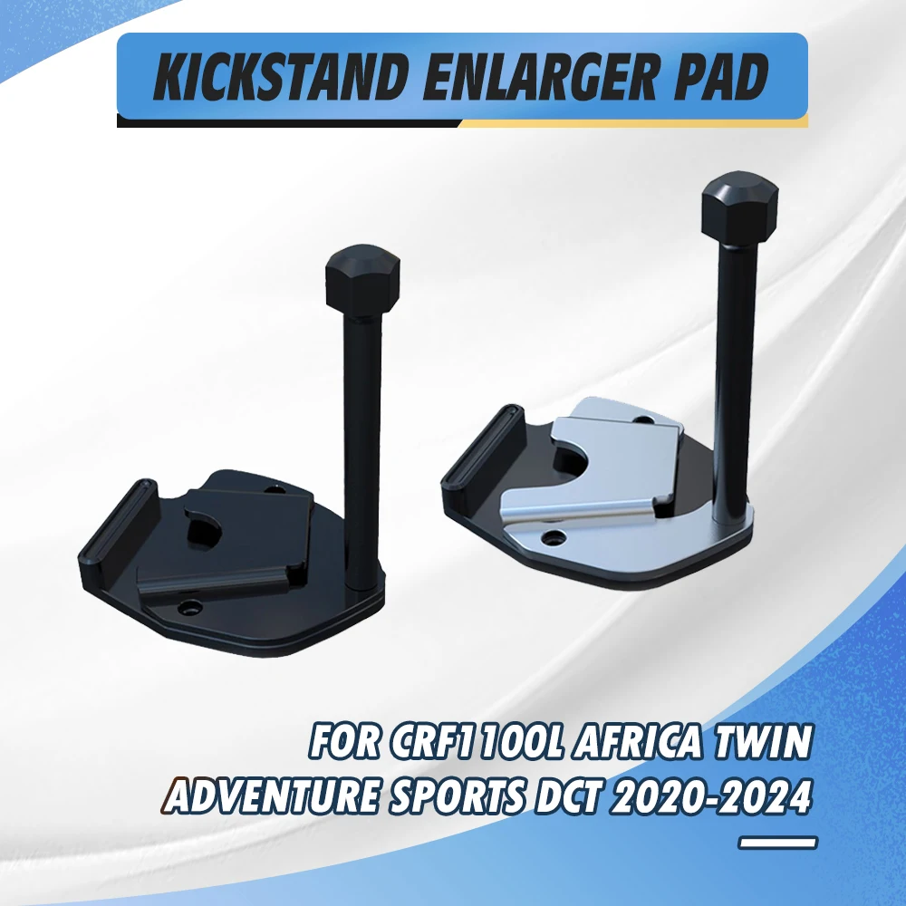 

Kickstand Side Stand Enlarge Foot Pedal Support Set For Honda CRF1100L AFRICA TWIN Adventure Sports DCT 2020-2021-2022-2023 2024