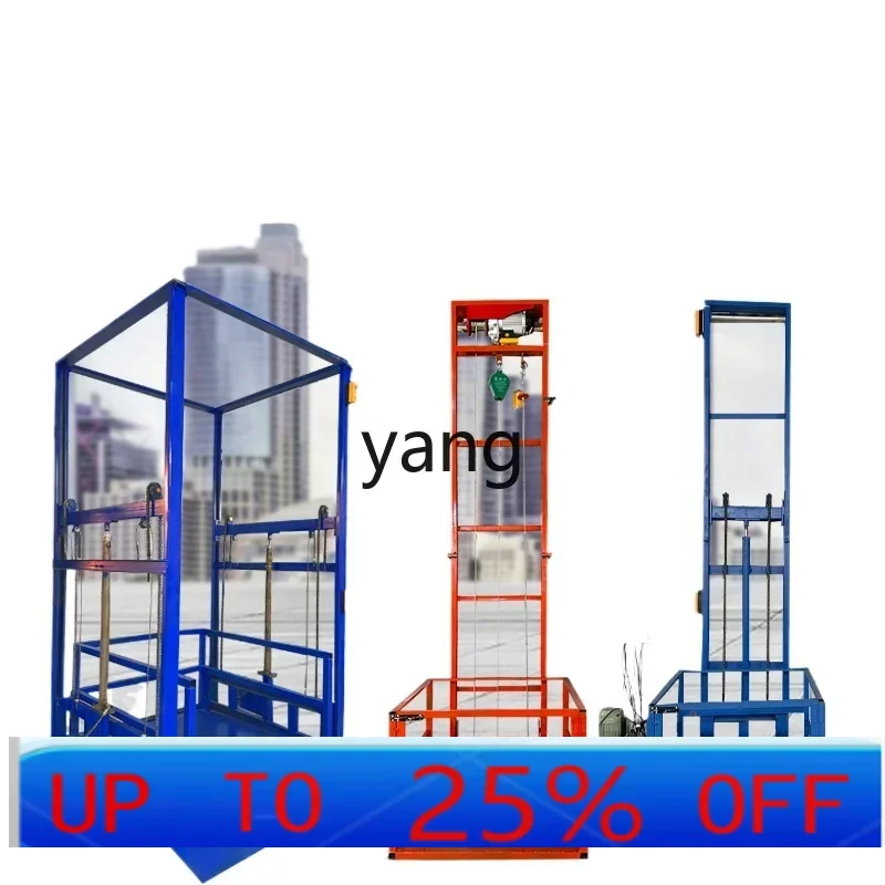LTT freight elevator electric lift platform hydraulic lift freight elevator warehouse
