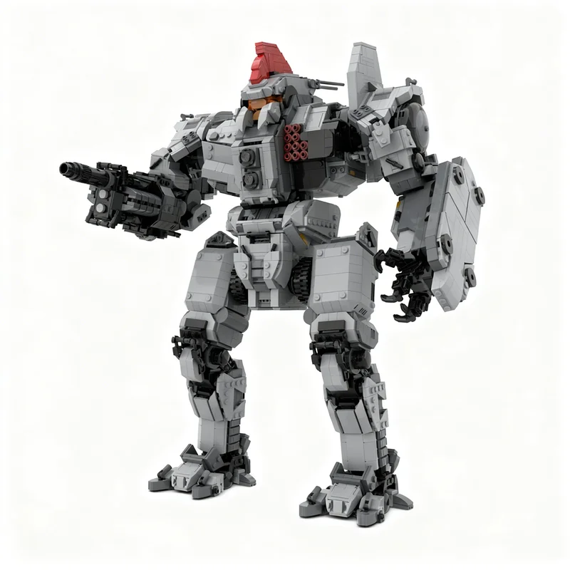 

4701PCS MOC Creative Model Centurion Battlemech Premium Display Assembly Building Blocks DIY Gift Collectible Decoration Ideas