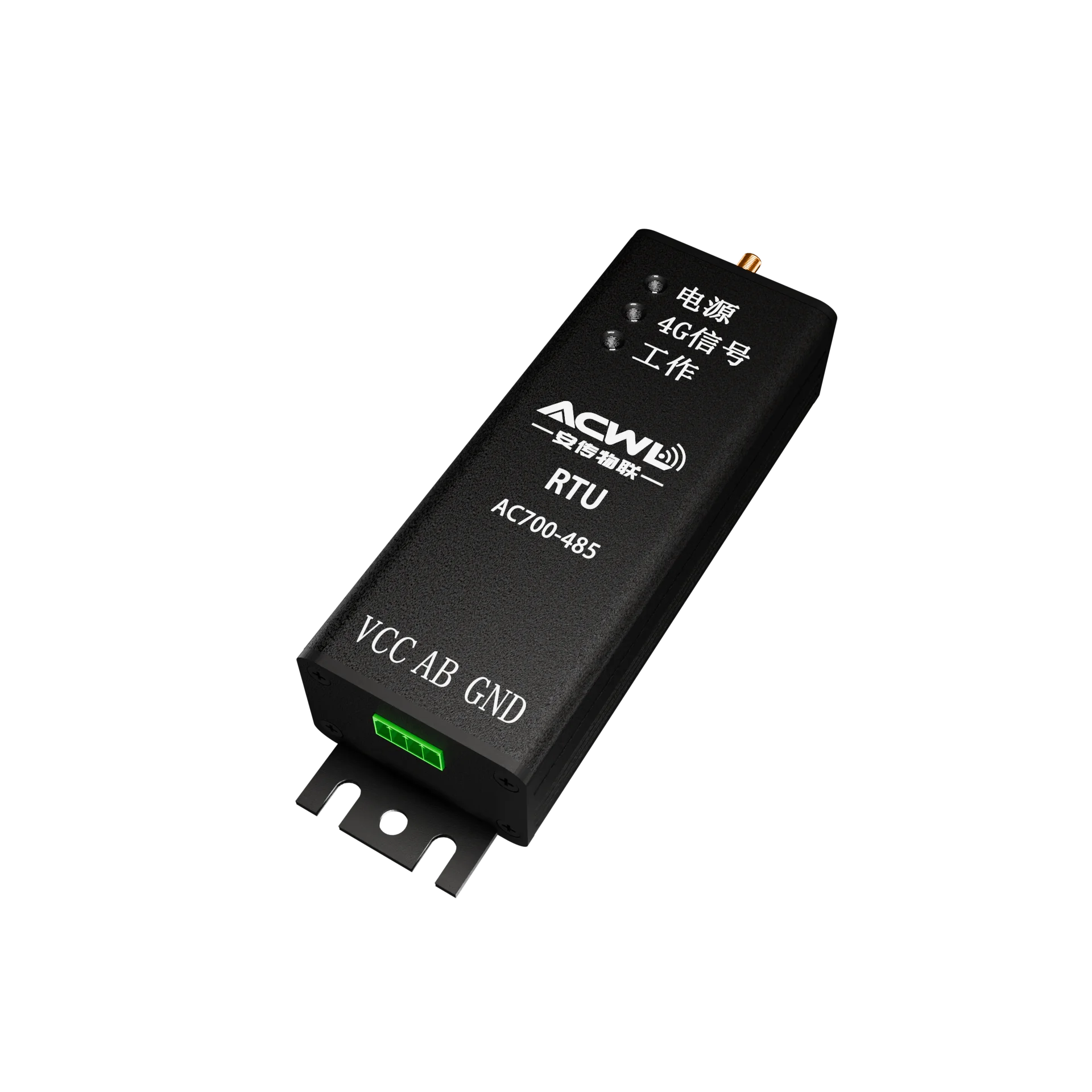 High Stability IP30 4G RTU Data Logger AC700 for Environmental Monitoring & Energy Management, Wide Voltage Input