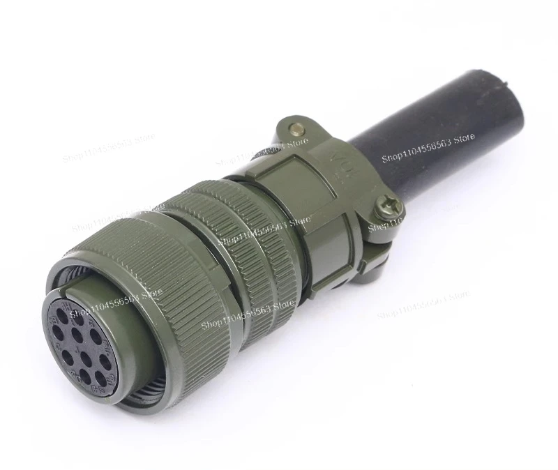 ​​MS3106A18-1S/MS3102A18-1P 10-Pin Aviation Connector, American Standard Waterproof Plug for Industrial & Aerospace Applications