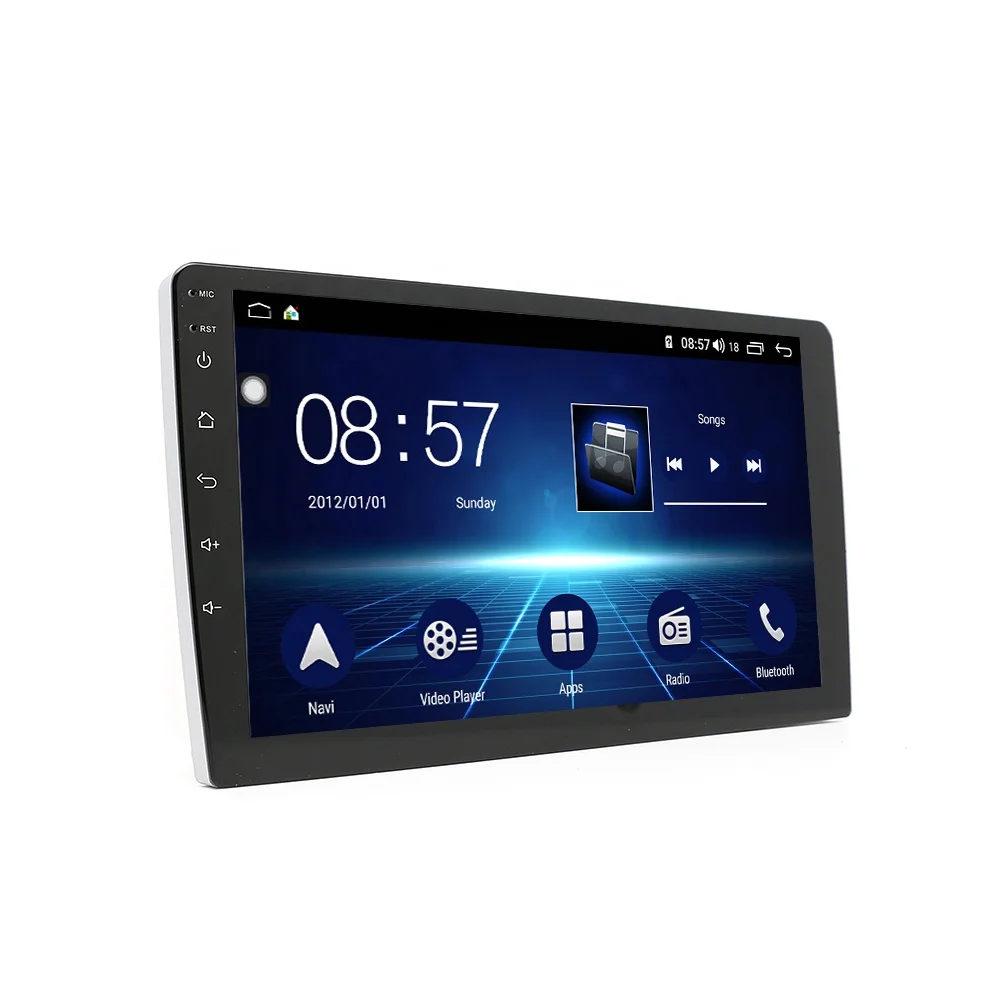Wholesale 9inch 10inch Android Car Multimedia Player With 4+64GB Memory Universal Wireless Carplay & MP5 Screen Display