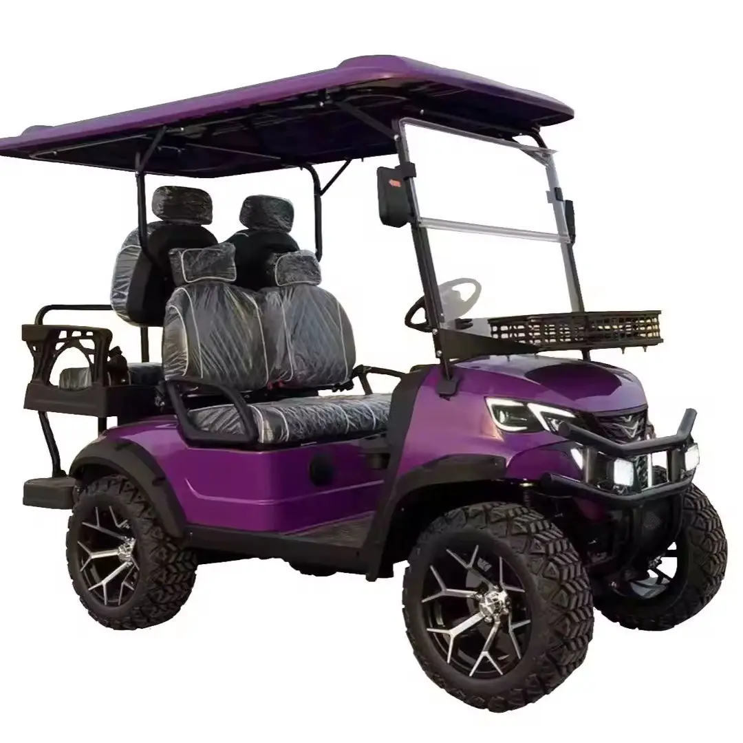 MMC Latest Design Electric Golf Cart 4 Seater Lead Acid and Lithium Battery Customized Golf Carts