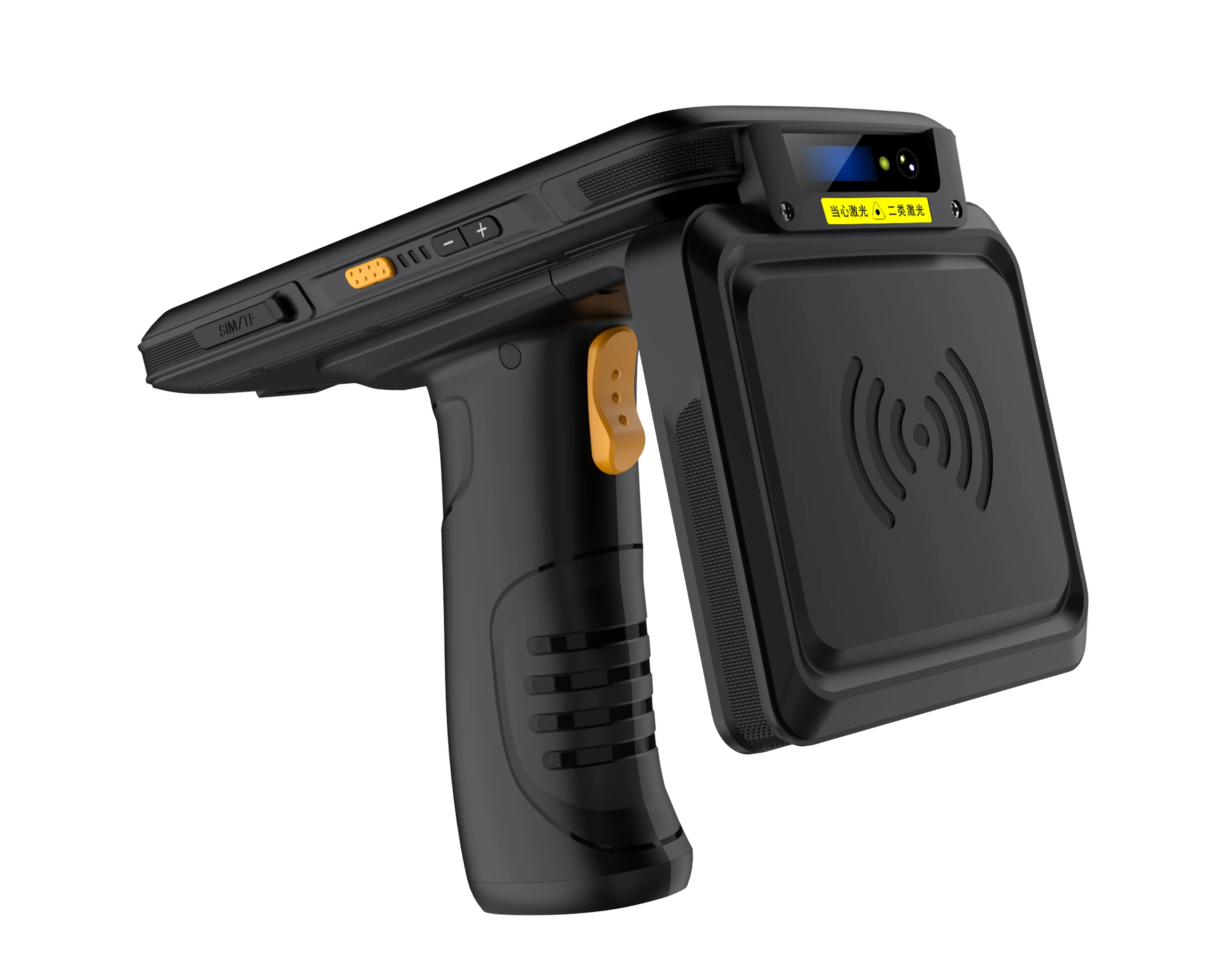 Android 12 Wireless Barcode Scanner Handheld PDA Mobile Computer In Warehouse