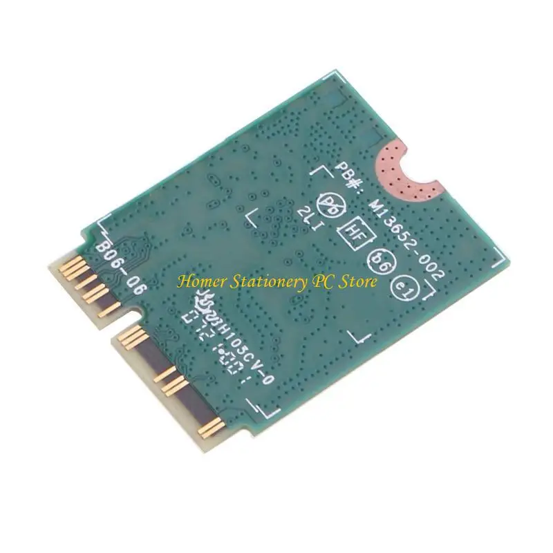 

Y5LA WiFi 6E for Intel AX1675i 802.11 AX Wireless for M.2 for Key E Bluetooth-compati