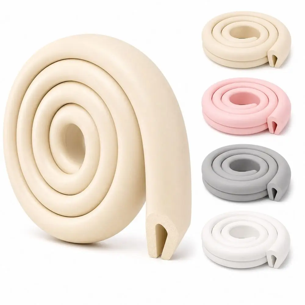 Universal Baby Safety Edge Guard Strip Soft NBR Furniture Corner Protector Waterproof Non Slip U Shape Bumper Table Edge