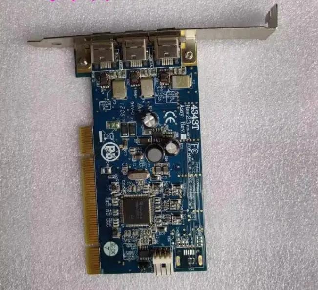

IOI-4343T REV:2.3 FW-PCI3201 PCI in 1999494; film collection test ok work 90% new