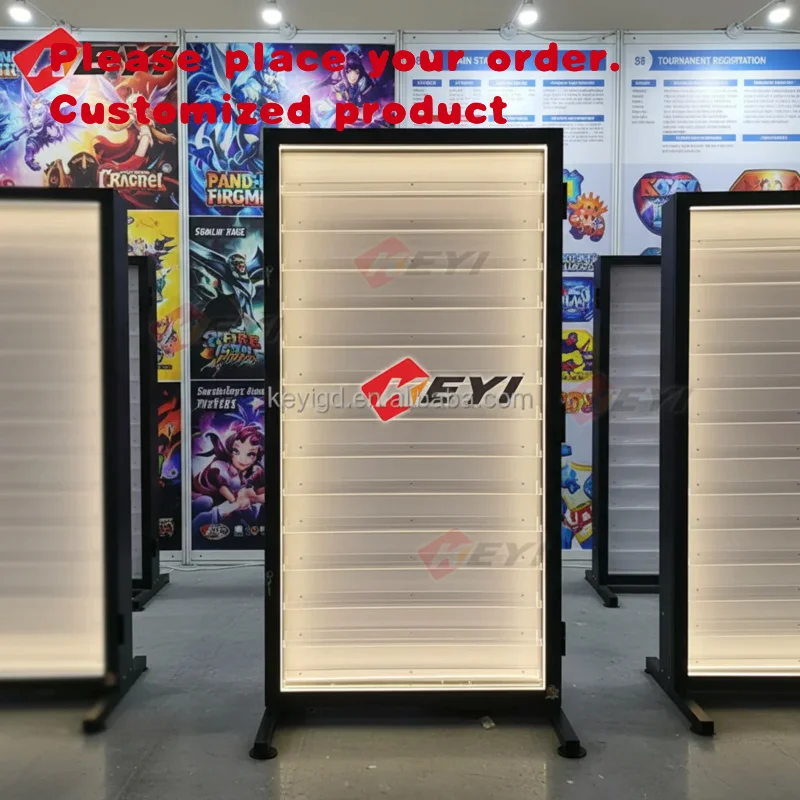 custom.Customized Collectible Acrylic Graded Card Display Lockable Sports Card Display Showcase Trading Card Display S